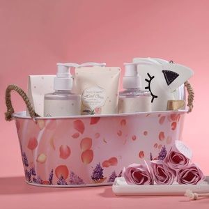 Rosewater and Lavender Bath Set